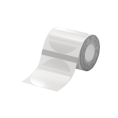 NIIMBOT - B Range - 50x50mm - Transparent Round - 150 Labels