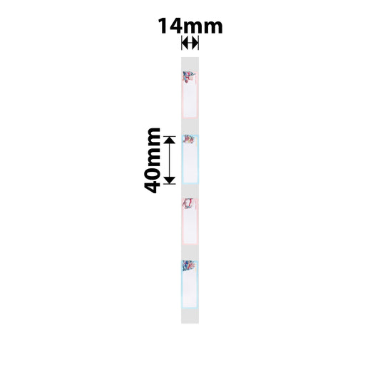NB294 - NIIMBOT - D11 / D101 / D110 / H1S - R14X40MM - 160 LABELS PER ROLL - HELLO WINTER