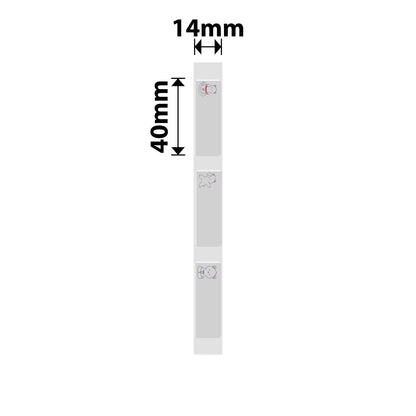 NIIMBOT - D11 / D101 / D110 / H1S - 14X40MM - 160 LABELS - LAZY DAY