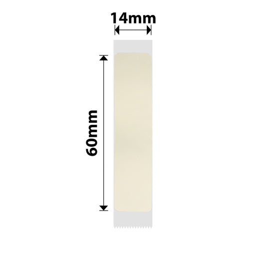 NB306 - NIIMBOT - D11 / D101 / D110 / H1S - R14X60MM - 110 LABELS PER ROLL - LEMON YELLOW