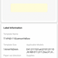 NB306 - NIIMBOT - D11 / D101 / D110 / H1S - R14X60MM - 110 LABELS PER ROLL - LEMON YELLOW