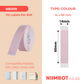 NB309 - NIIMBOT - D11 / D101 / D110 / H1S - R14X60MM - 110 LABELS PER ROLL - PINK