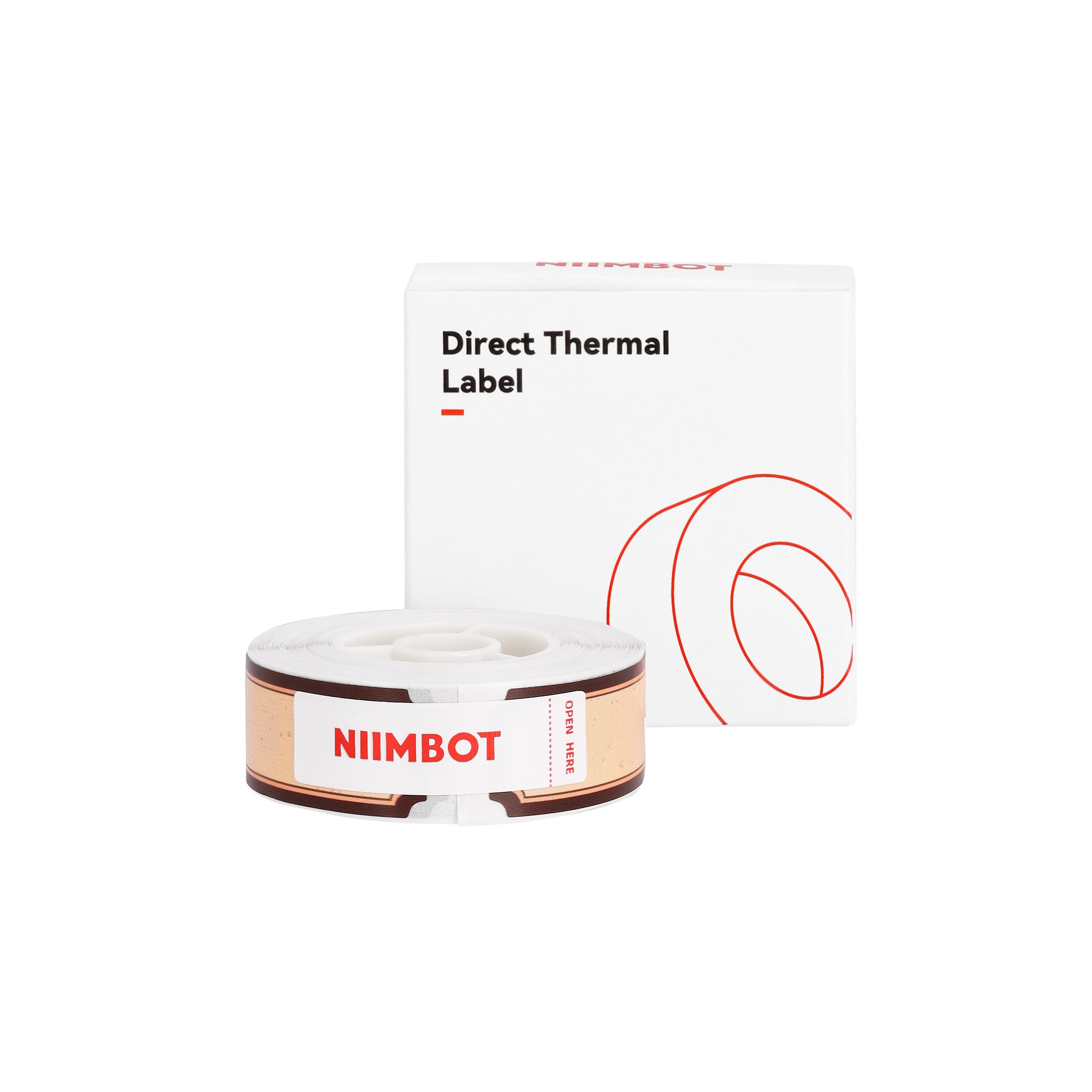 NB311 - Niimbot - D11 / D101 / D110 / H1S - 14x60mm - 110 Wood Love Labels