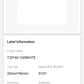 NB314 - NIIMBOT - D101 ONLY - R20X40MM - 160 LABELS PER ROLL - WHITE