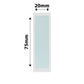 NB317 - NIIMBOT - D101 ONLY - R20X75MM - 90 LABELS PER ROLL - SOLID - GREEN
