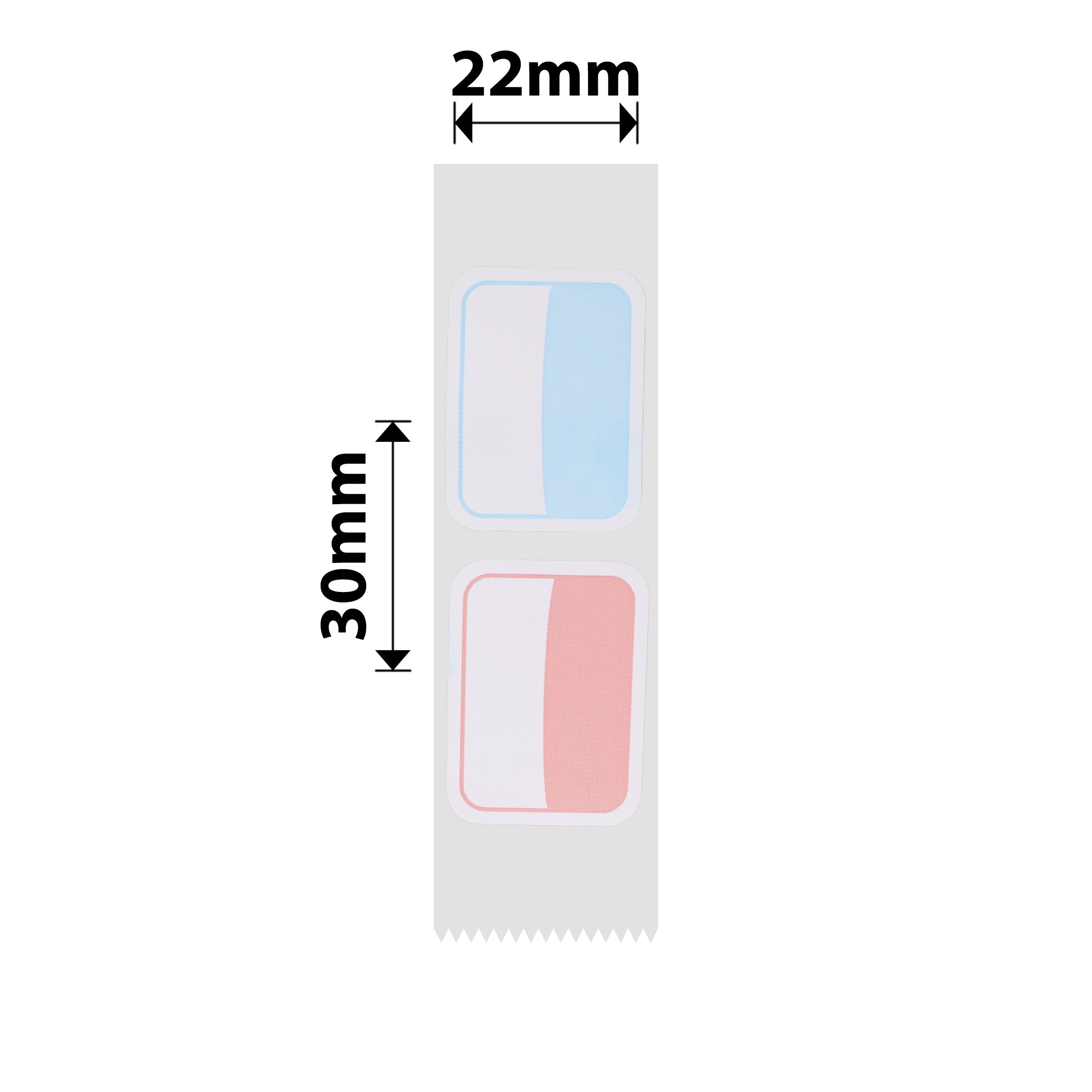 NB325 - NIIMBOT - D101 ONLY - R22X30 - 210 LABELS PER ROLL - COOL SUMMER - DESIGN