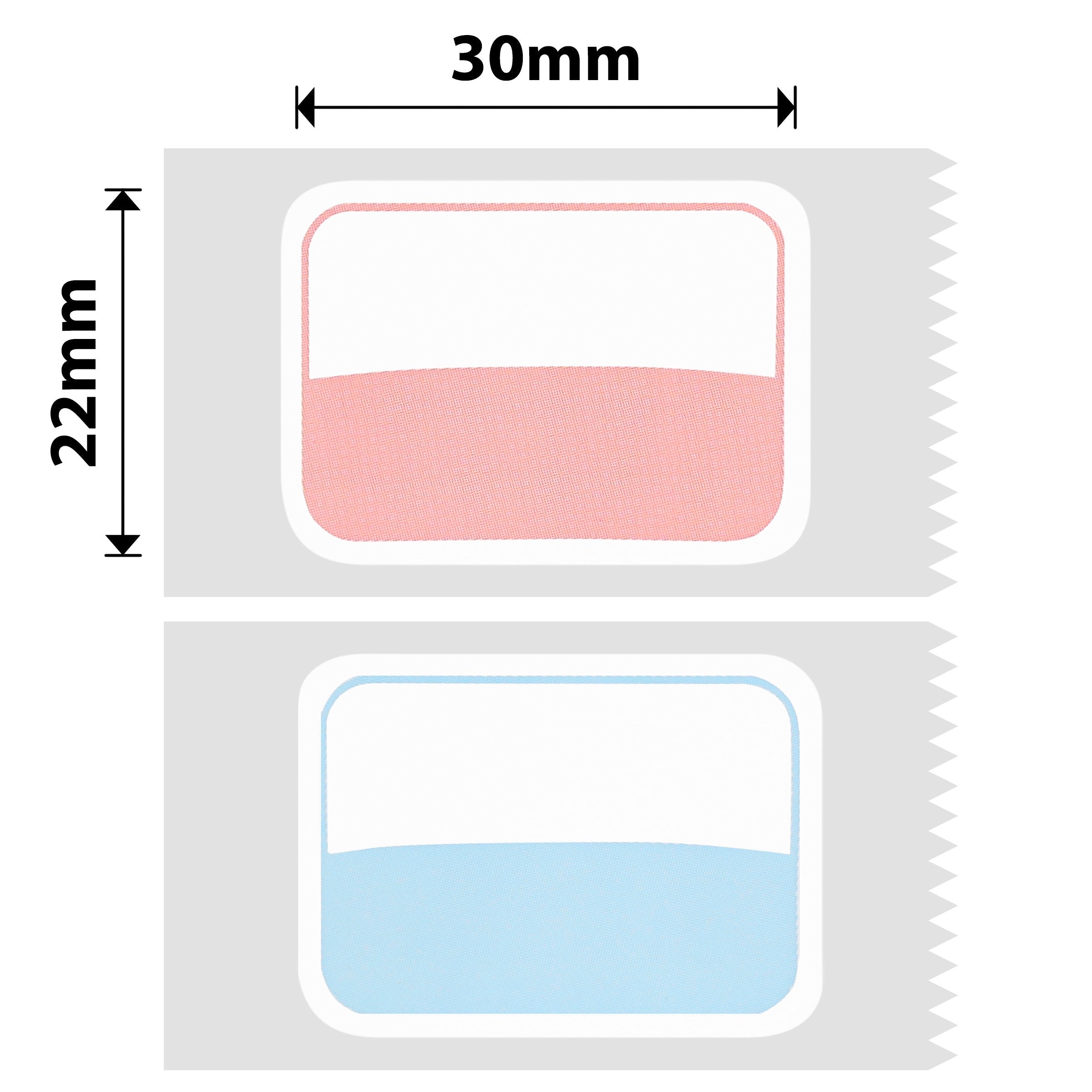 NB325 - Niimbot - D101 Only - 22x30mm - 210 Cool Summer Labels