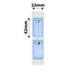 NB326 - NIIMBOT - D101 ONLY - R22X42MM - 150 LABELS PER ROLL - COOL BOY - DESIGN