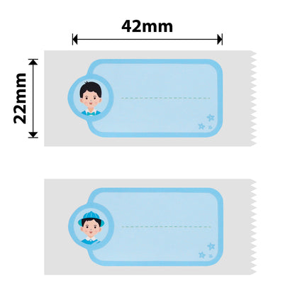 NB326 - Niimbot - D101 Only - 22x42mm - 150 Cool Boy Labels