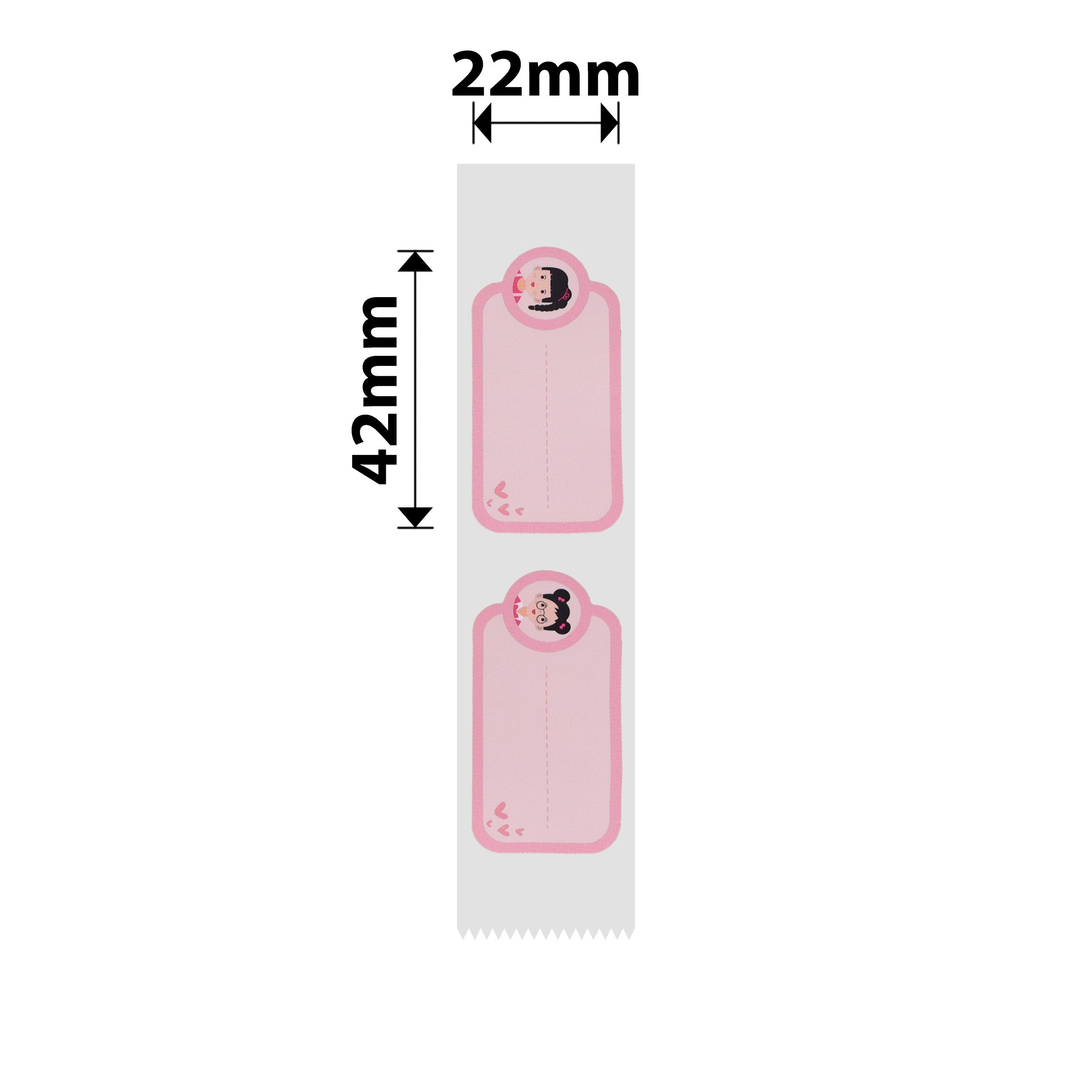 NB327 - NIIMBOT - D101 ONLY - R22X42MM- 150 LABELS PER ROLL - SWEET BABY DESIGN