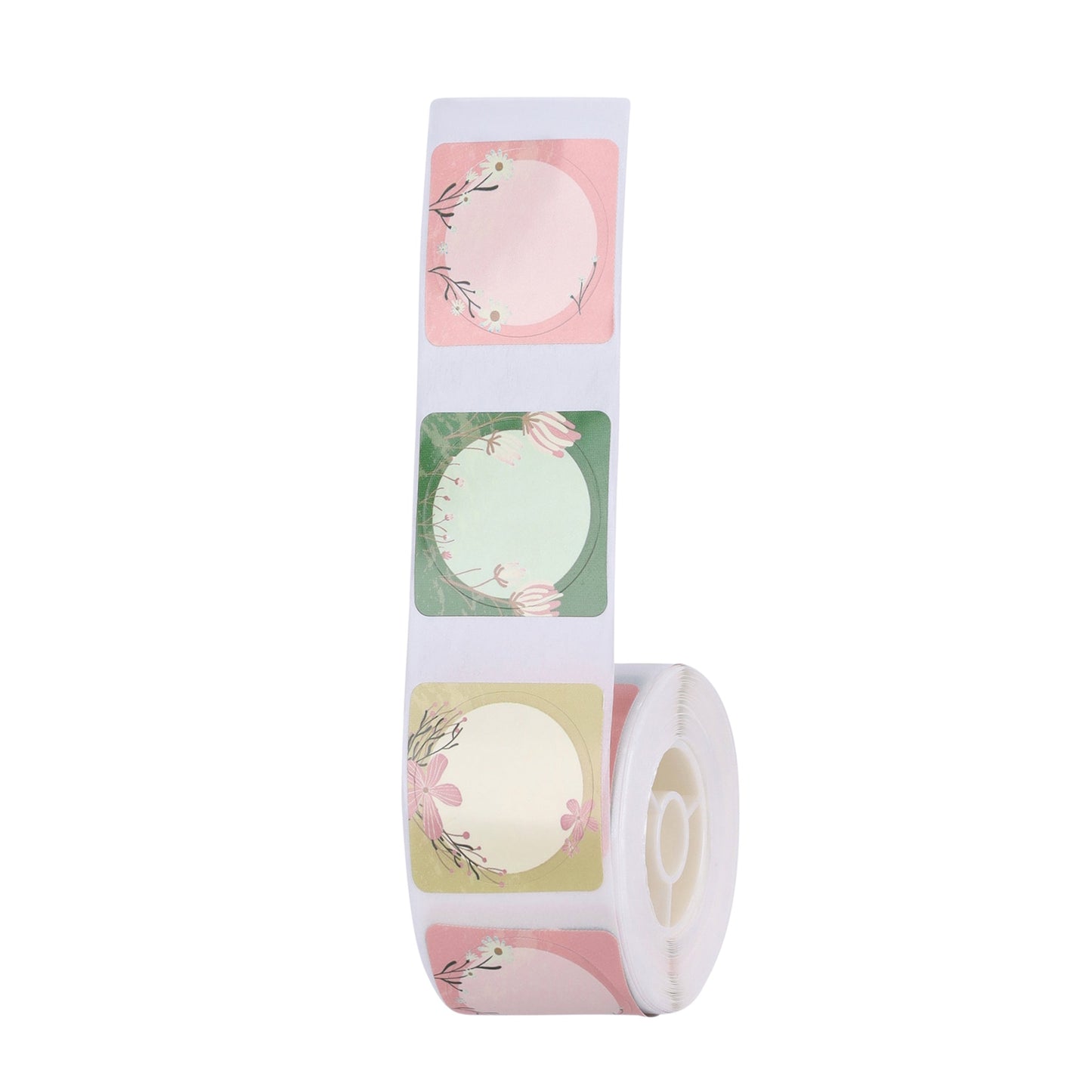 NB333 - NIIMBOT - D101 ONLY - R25X25MM - 230 LABELS PER ROLL - FLOWER DESIGN