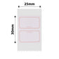 NB337 - NIIMBOT - D101 ONLY - R25X30MM - 210 LABELS PER ROLL - ELEGANT DESIGN