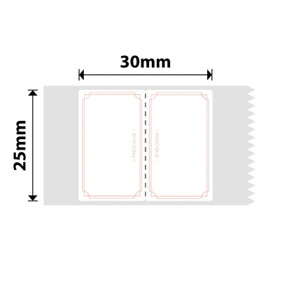 NB337 - Niimbot - D101 Only - 25x30mm - 210 Elegant Labels