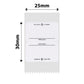 NB339 - NIIMBOT - D101 ONLY - R25X30MM - 210 LABELS PER ROLL- FOREVER DESIGN