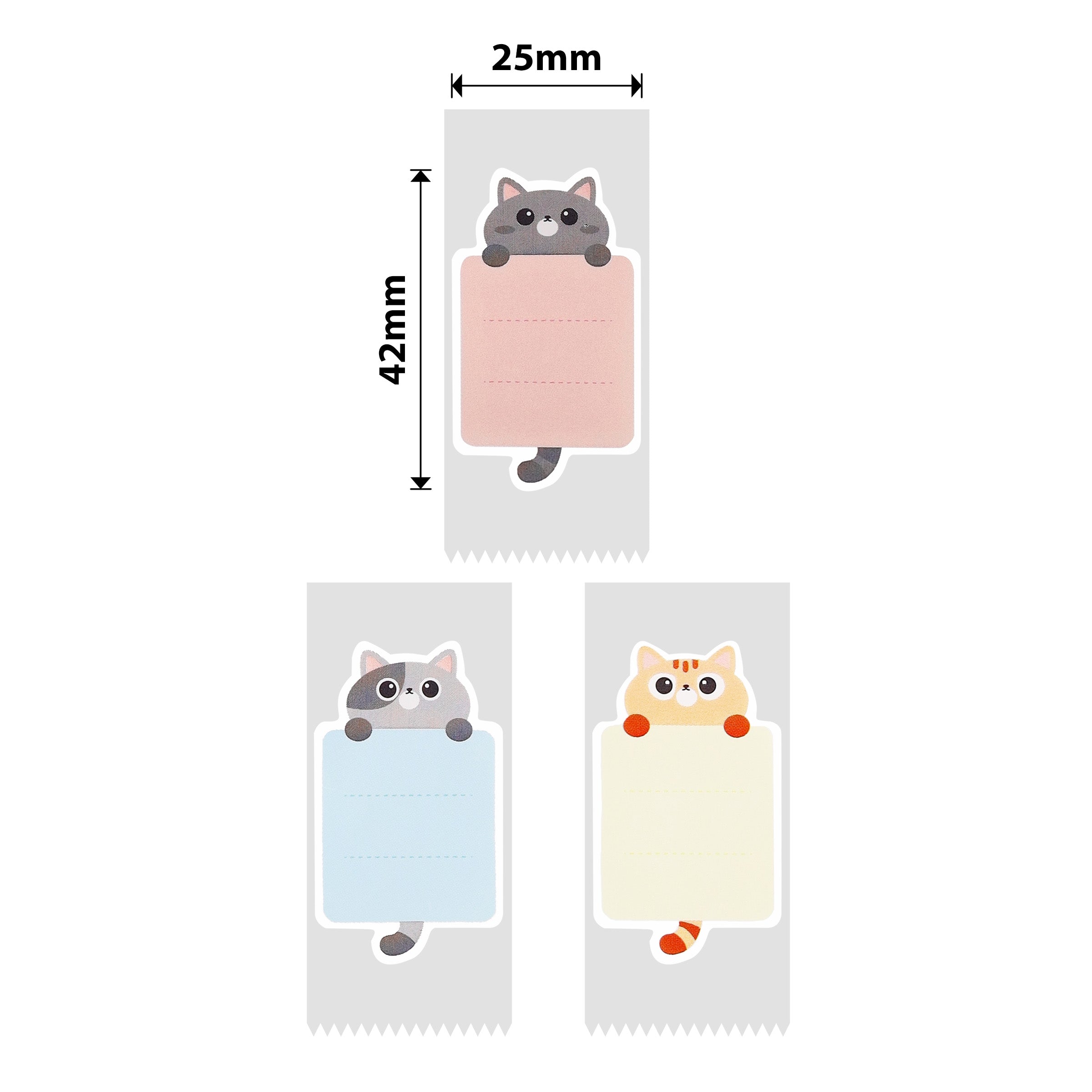 NB359 - Niimbot - D101 Only - 25x42mm - 150 Baby Cat Labels