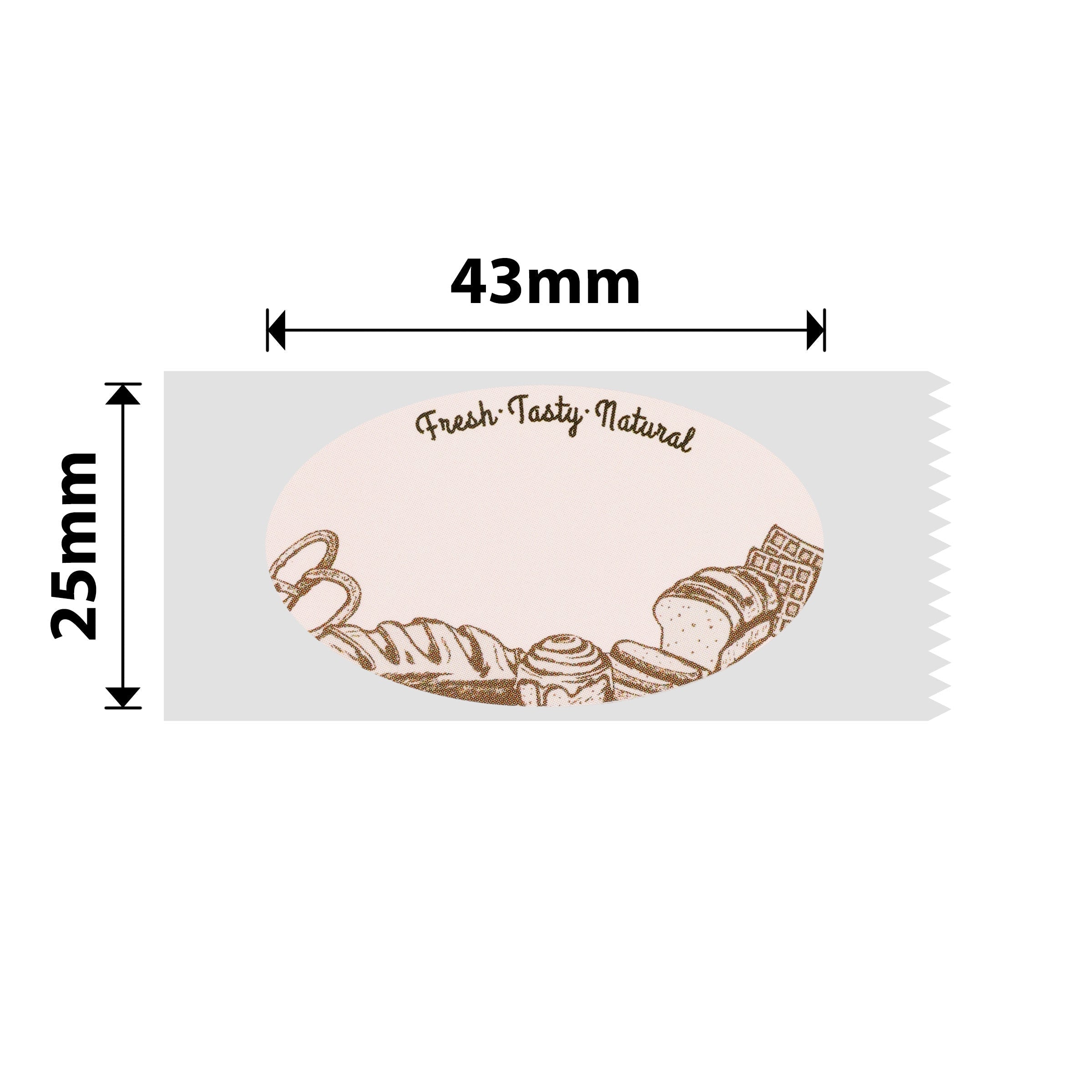 NB362 - Niimbot - D101 Only - 25x43mm - 145 Sweet Tea Labels