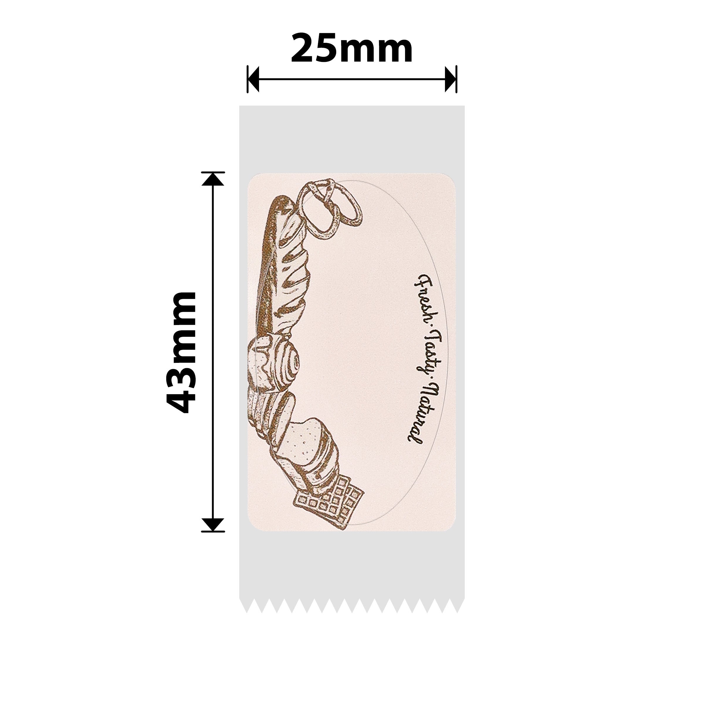 NIIMBOT - D101 ONLY - 25X43MM - 150 LABELS - SWEETTEA