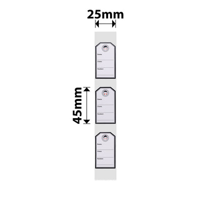 NB364 - NIIMBOT - D101 ONLY - R25X45MM - 150 LABELS PER ROLL - YOUNG BOY DESIGN