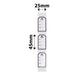 NB365 - NIIMBOT - D101 ONLY - R25X45MM - 150 LABELS PER ROLL - YOUNG GIRL DESIGN