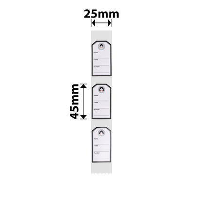 NB365 - NIIMBOT - D101 ONLY - R25X45MM - 150 LABELS PER ROLL - YOUNG GIRL DESIGN