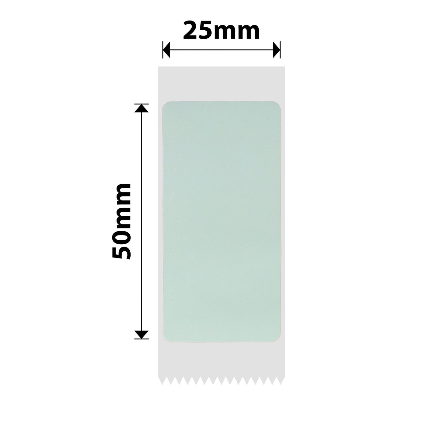 NB366 - NIIMBOT - D101 ONLY - R25X50MM - 130 LABELS PER ROLL - GREEN COLOUR