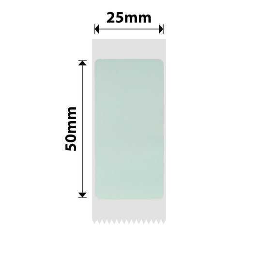 NB366 - NIIMBOT - D101 ONLY - R25X50MM - 130 LABELS PER ROLL - GREEN COLOUR