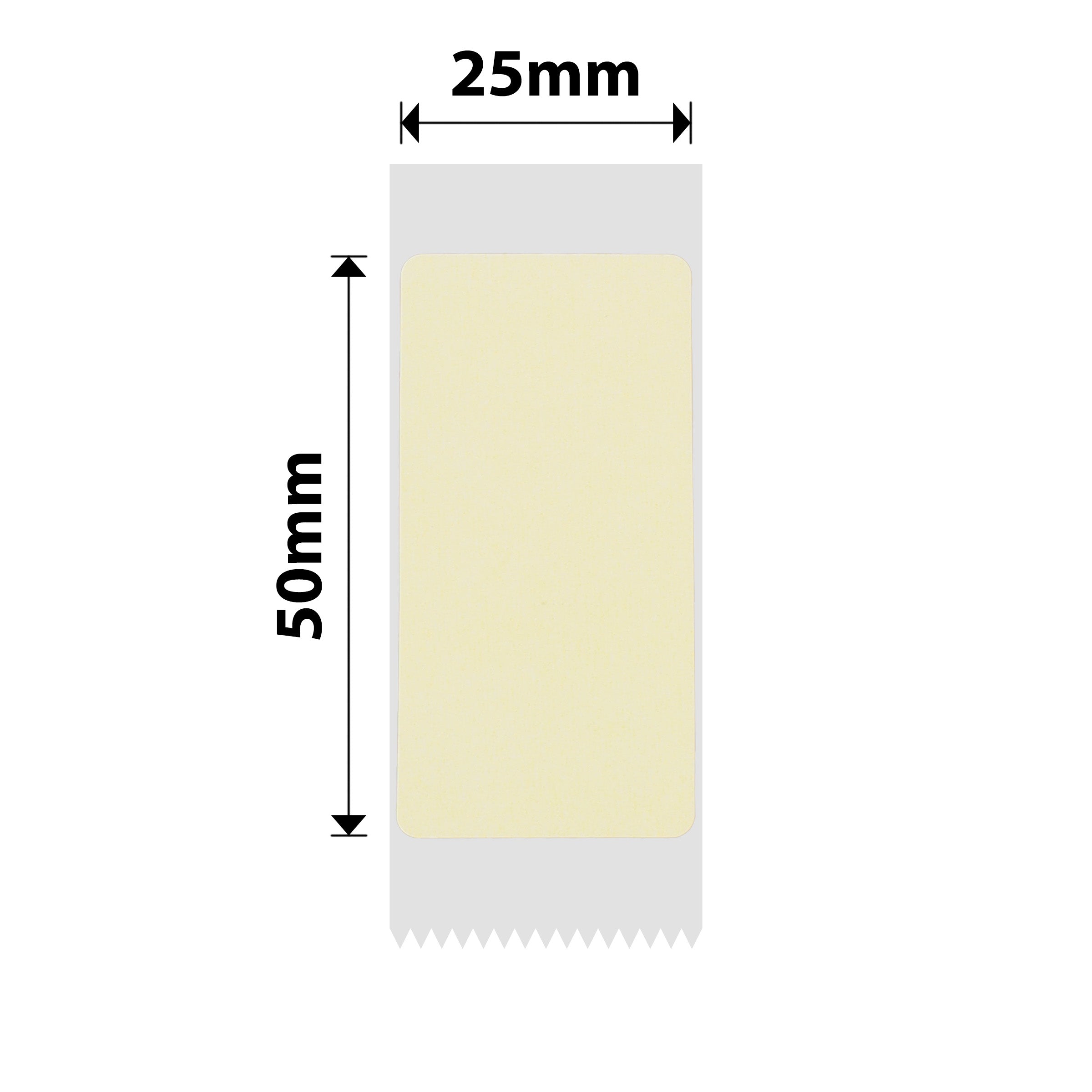 NB367 - Niimbot - D101 Only - 25x50mm - 125 Lemon Yellow Labels - CN