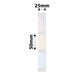 NB368 - NIIMBOT - D101 ONLY - R25X50MM - 130 LABELS PER ROLL- MIXED PATTERN DESIGN