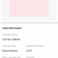 NB370 - NIIMBOT - D101 ONLY - R25X50MM - 130 LABELS PER ROLL - PINK