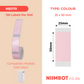 NB370 - NIIMBOT - D101 ONLY - R25X50MM - 130 LABELS PER ROLL - PINK