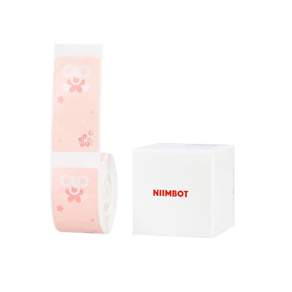 NB371 - Niimbot - D101 Only - 25x50mm - 125 Sakura Flower Knot Labels