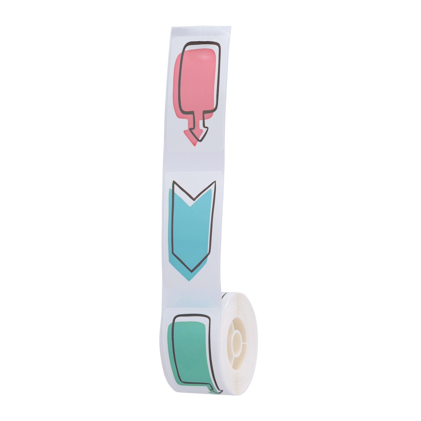 NB373 - NIIMBOT - D101 ONLY - R25X50MM - 130 LABELS PER ROLL - WATCH HERE DESIGN
