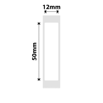 NB392 - NIIMBOT - B18 / N1 - ET12X50MM - 125 LABELS PER ROLL - TRANSPARENT