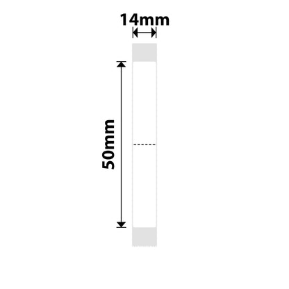 NB407 - NIIMBOT - B18 / N1 - EW14X50mm - 125 LABELS PER ROLL - WHITE