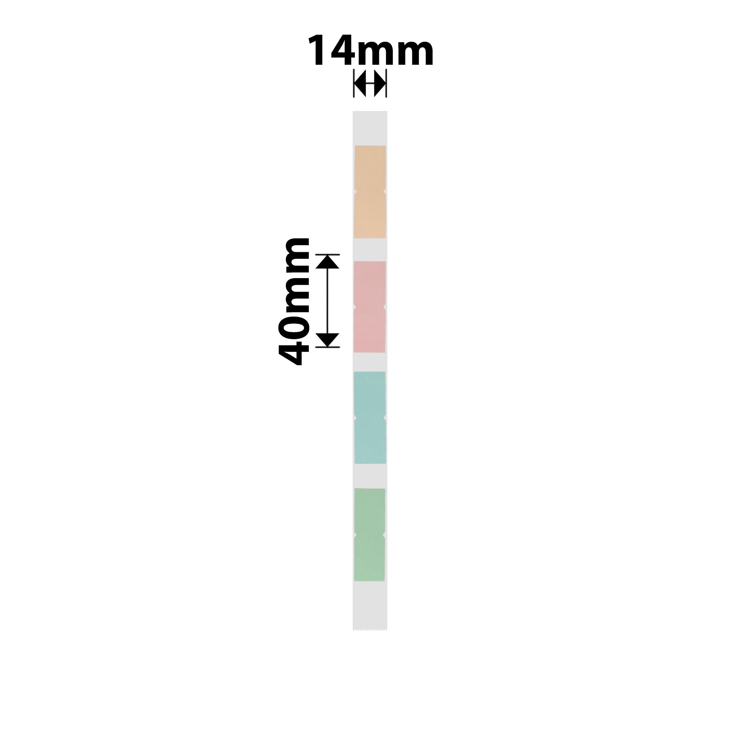 NB409 - NIIMBOT - B18 / N1 - EW14X40mm - 150 LABELS PER ROLL - SUMMER DESIGN