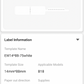 NB412 - NIIMBOT - B18 / N1 - EL14X88mm - 75 LABELS PER ROLL - WHITE JEWELLERY DESIGN