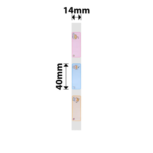 NB418 - NIIMBOT - B18 / N1 - EW14X40mm - 150 LABELS PER ROLL- DREAMER DESIGN
