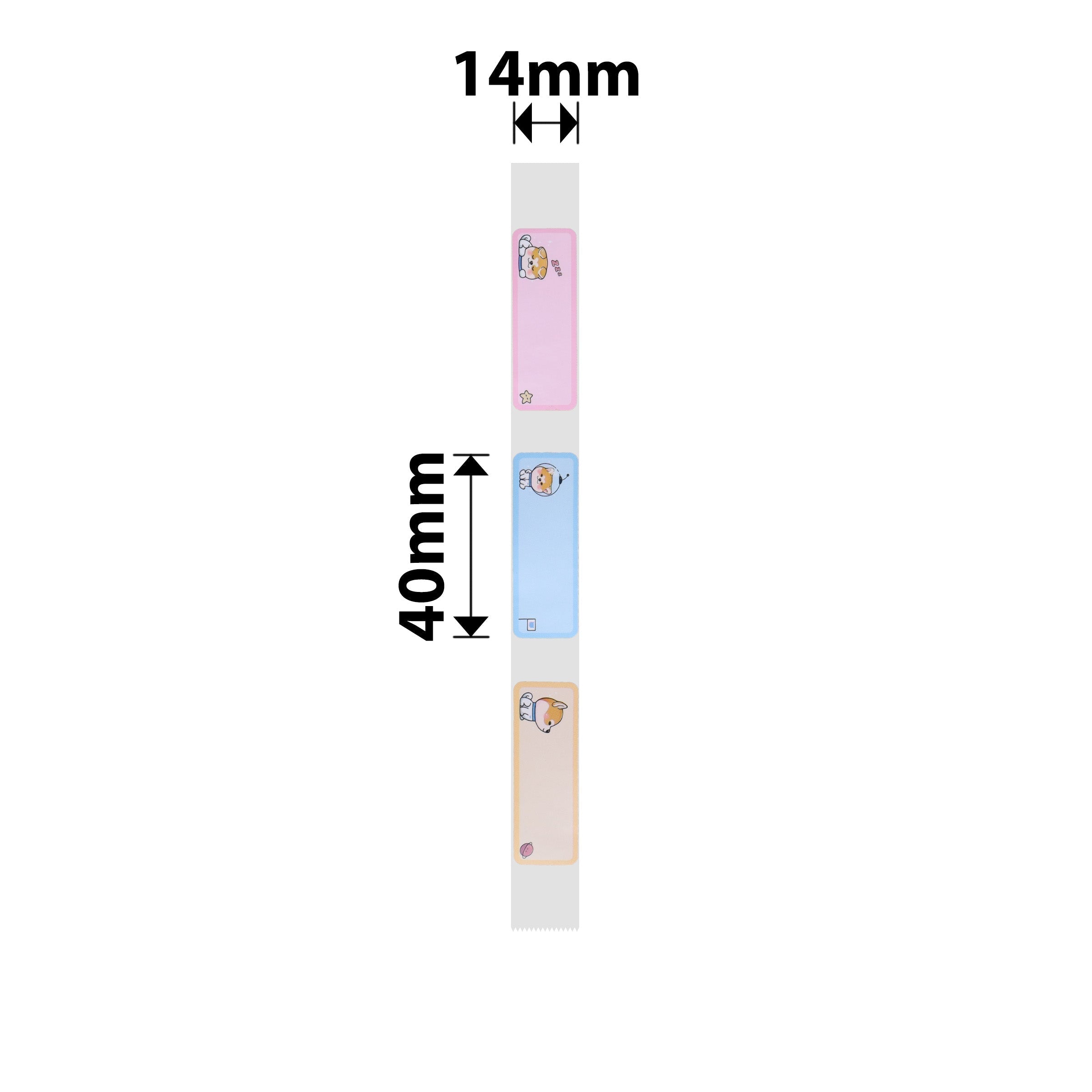 NB418 - NIIMBOT - B18 / N1 - EW14X40mm - 150 LABELS PER ROLL- DREAMER DESIGN