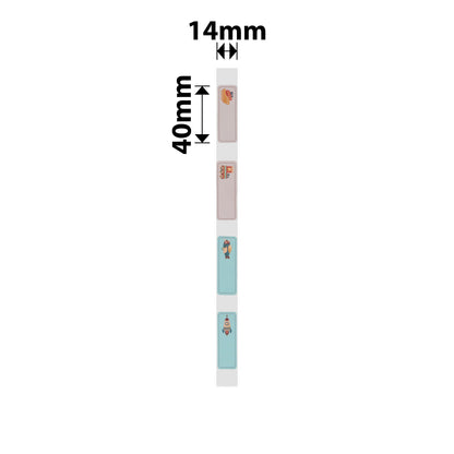 NB419 - Niimbot - N1 - 14x40mm - 150 Child Travelling Labels