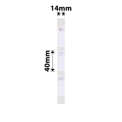 NB421 - NIIMBOT - B18 / N1 - EM14X40mm - 160 LABELS PER ROLL - BEAR DESIGN