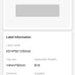 NB432 - NIIMBOT - B18 / N1 - ES14X50mm - 125 LABELS PER ROLL - GREY VOID LABEL