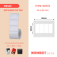NB435 - NIIMBOT - B1 / B21 / B3S - T40X20MM - 300 LABELS PER ROLL - (10X20/4) - WHITE
