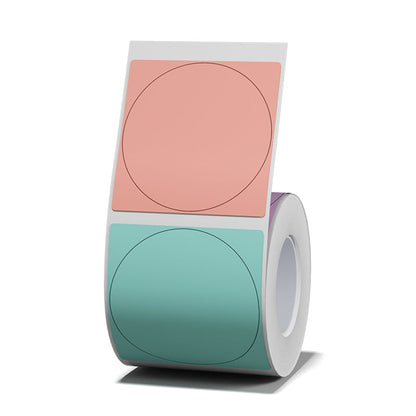 NB439 - Niimbot - B1 / B21 / B31 / B3S / B4 - 41x41mm - 175 Muliti-Colour Round Labels
