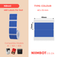 NB441 - NIIMBOT - B1 / B21 / B3S - 40X15/2MM - 460 BLUE THERMAL LABELS