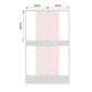 NB442 - NIIMBOT - B1 / B21 / B3S - T36X25MM - 260 LABELS PER ROLL -  PINK INDEX STICKER DESIGN