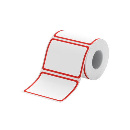 NIIMBOT - B Range - 40x30mm - Red Frame - 230 Labels