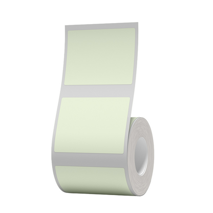 NB447 - NIIMBOT - B1 / B21 / B3S / B4 - 50X30MM - 230 SOLID GREEN THERMAL LABELS