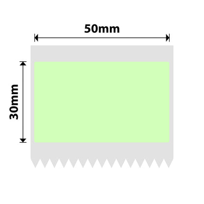 NIIMBOT - B Range - 50x30mm - Green - 230 Labels