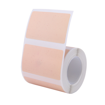 NB448 - NIIMBOT - B1 / B21 / B3S / B4 - 50X30MM - 230 THERMAL LABELS - CRAFT PAPER COLOUR DESIGN