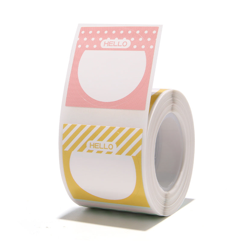 NB449 - NIIMBOT - B1 / B21 / B3S - T31X31MM - 220 LABELS PER ROLL - HELLO DESIGN